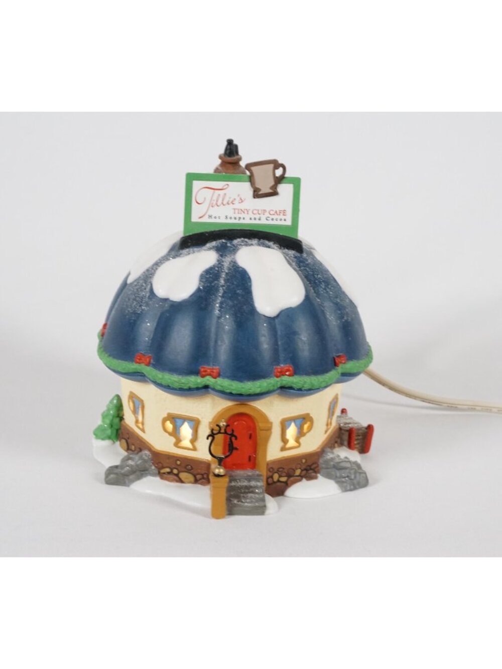 Department 56 Tillie's Tiny Cup Cafe North Pole Series #56401 Retired 1998